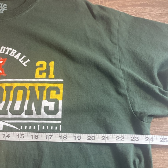 Mens EUC Blue 84 Green Baylor University T Shirt XL - Picture 5 of 7